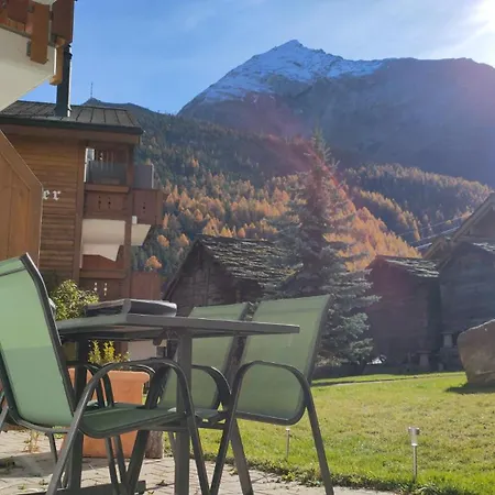 Au Pied De La Télécabine, Saastalcards * Saas-Fee