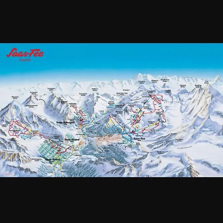 Au Pied De La Telecabine, Saastalcards Daire Saas Fee