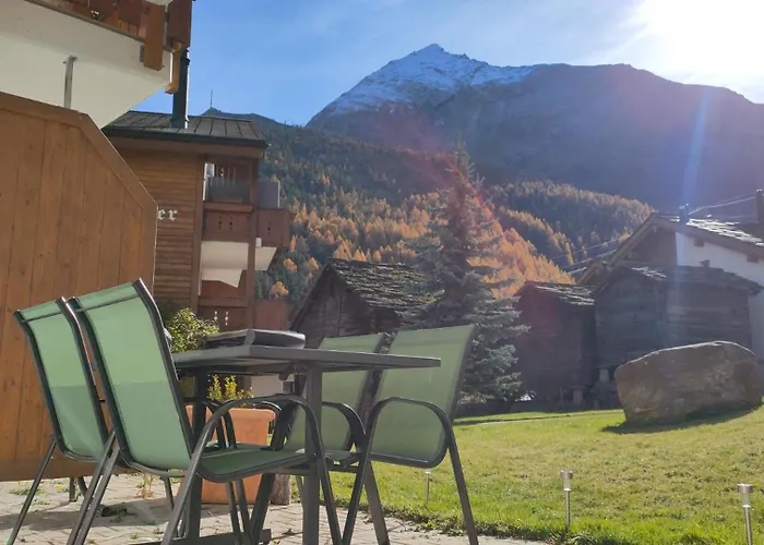 Au Pied De La Telecabine, Saastalcards * Saas-Fee