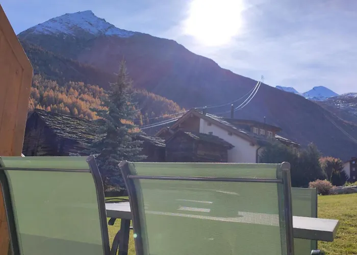 Au Pied De La Telecabine, Saastalcards Saas-Fee